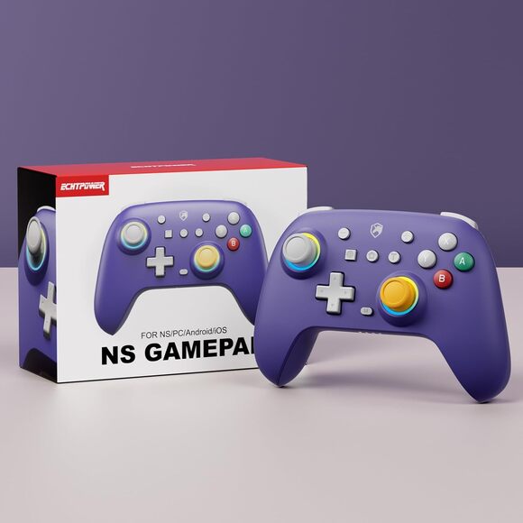 ECHTPower Switch Controller Wireless Pro RGB Turbo Retro Gamepad for Switch 2 - Picture 8 of 8